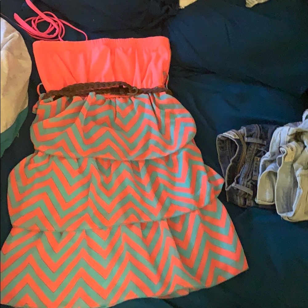 Strapless dress